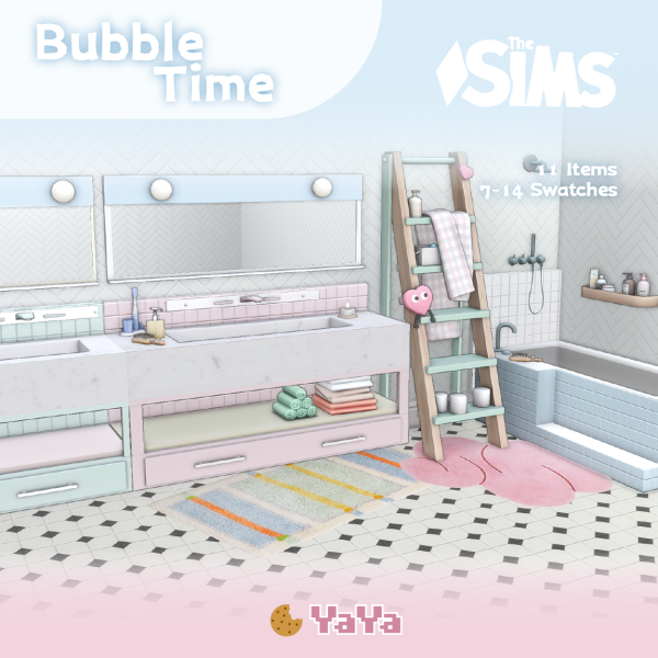 Maxis Match Bubbletime by simsfinds - The Sims 4 Custom Content