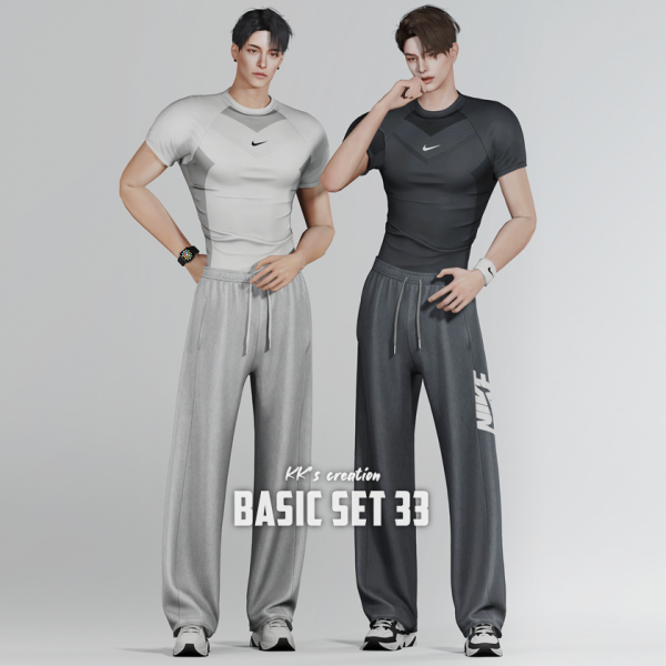 Alpha KK] Basic set 33 by simsfinds - The Sims 4 Custom Content