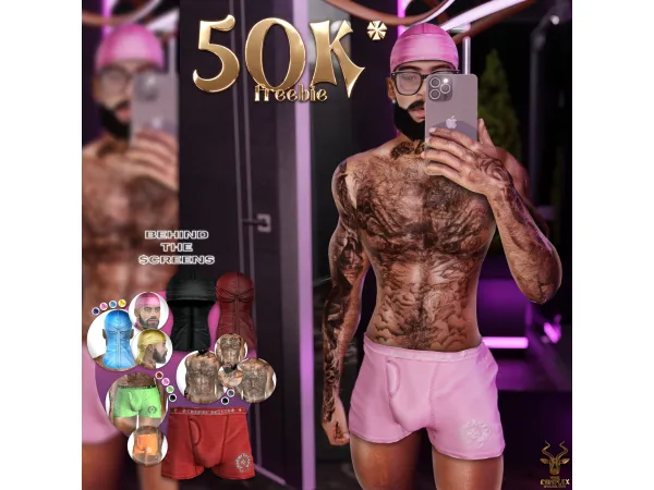 Alpha 50K GIFT by complexsims - The Sims 4 Custom Content