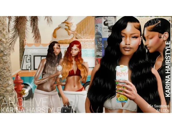 Karina Hairstyle by ar3chive