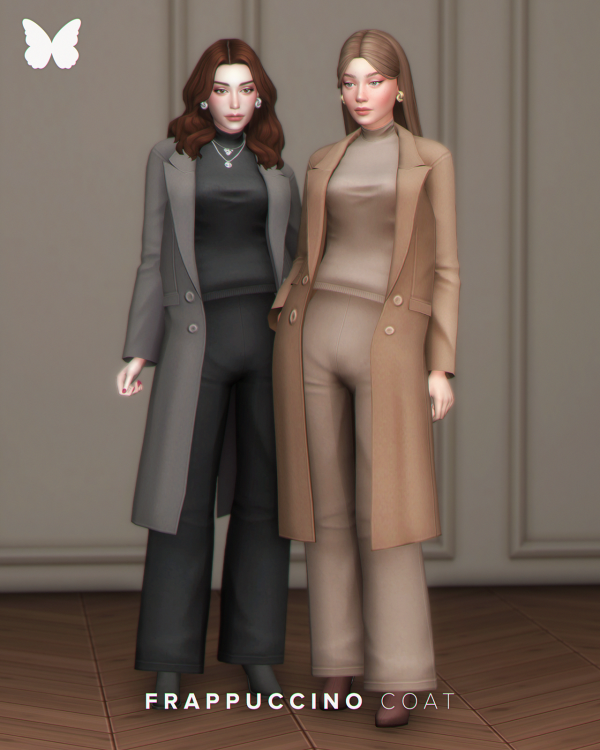 Maxis Match Coat Shopping Therapy Pack by simsfinds - The Sims 4 Custom Content