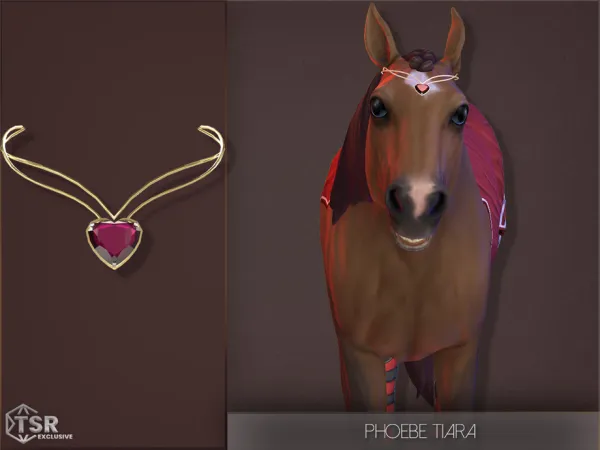 Phoebe Horse Tiara by PlayersWonderland