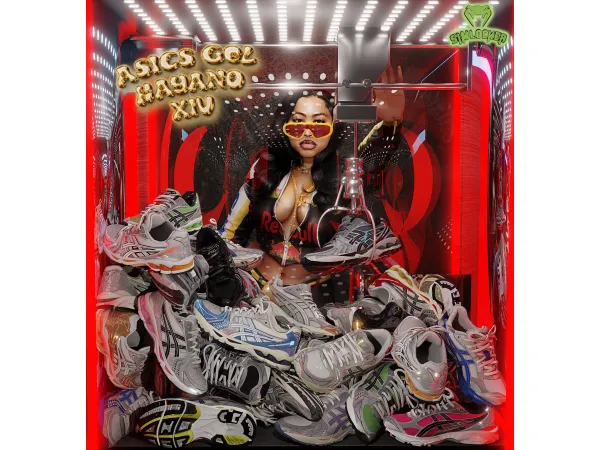 Alpha ASICS Gel Kayano XIV by SimLocker - The Sims 4 Custom Content