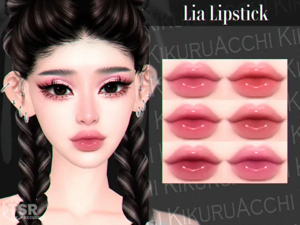 Maxis Match Lia Lipstick by thesimsresource - The Sims 4 Custom Content