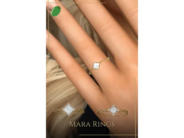 Mix Mara Rings - The Sims 4 Custom Content