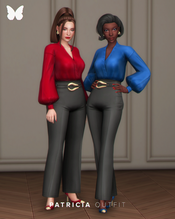 Maxis Match Patricia Shopping Therapy Pack by simsfinds - The Sims 4 Custom Content