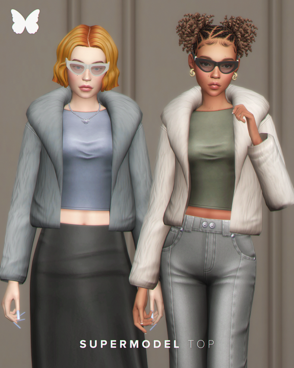 Maxis Match Top Shopping Therapy Pack by simsfinds - The Sims 4 Custom Content