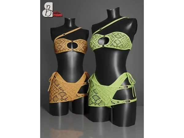 Alpha BillionProject Marita Set - The Sims 4 custom content