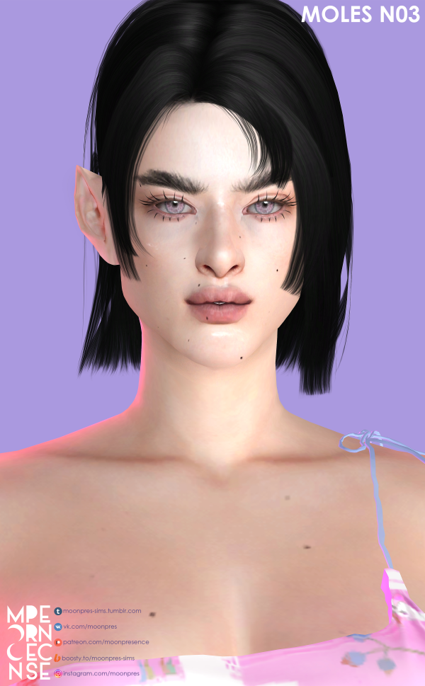 Alpha MOLES N03 by simsfinds - The Sims 4 Custom Content