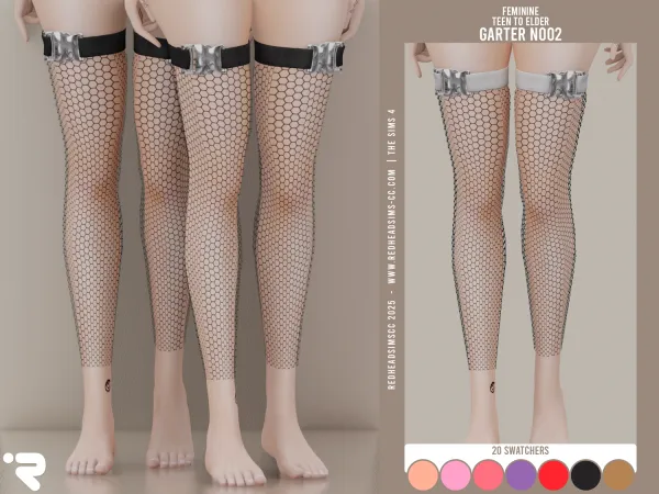 Alpha AF GARTER N002 - The Sims 4 Custom Content