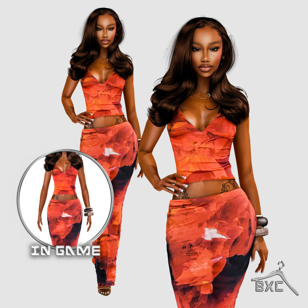 Alpha SUNSET SET by simsfinds - The Sims 4 Custom Content