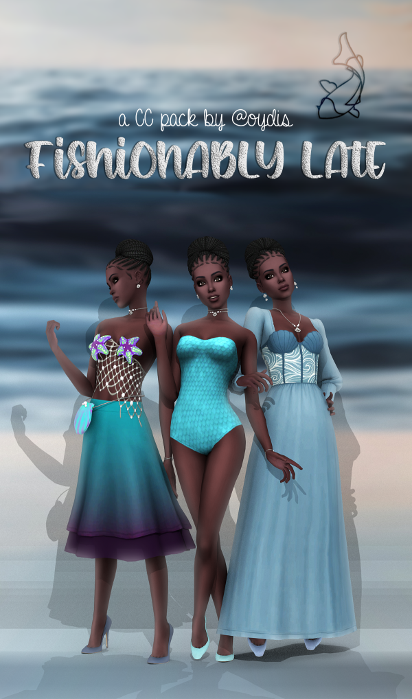 Maxis Match Fishionably Late by simsfinds - The Sims 4 Custom Content