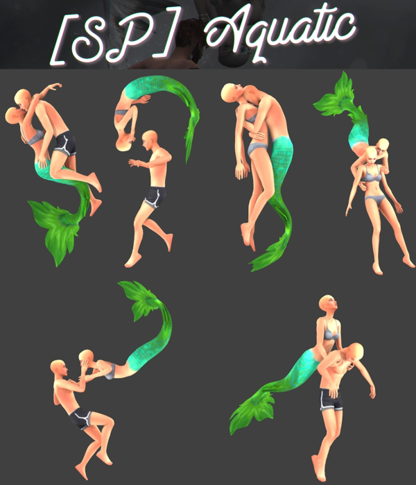 Maxis Match [SP] Aquatic by simsfinds - The Sims 4 Custom Content