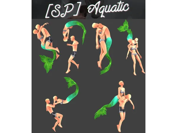 Maxis Match [SP] Aquatic - The Sims 4 Custom Content