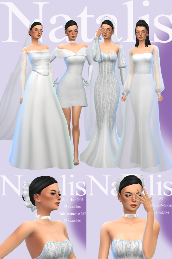 Maxis Match Wedding set for June 2025 by Natalis - The Sims 4 Custom Content