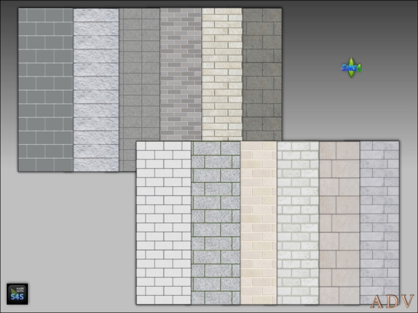 Maxis Match Paving Bricks by artedellavita_mabra - The Sims 4 Custom Content