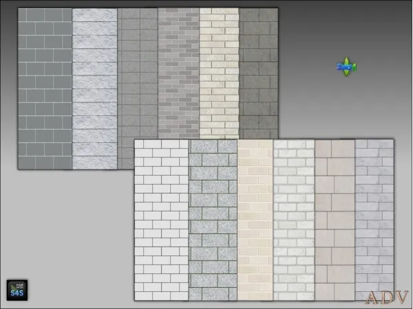Maxis Match Paving Bricks - The Sims 4 Custom Content