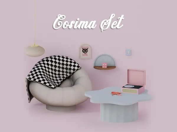 Alpha Cosima Set by simsfinds - The Sims 4 Custom Content