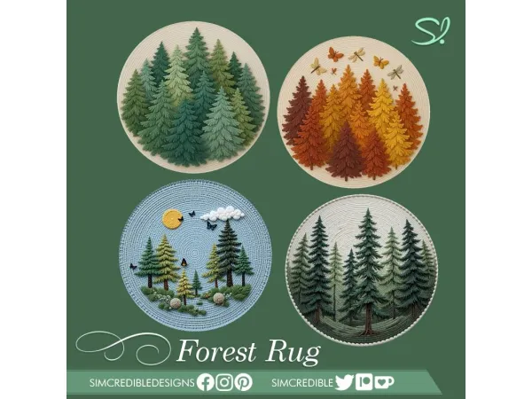 Forest Rug 🌲