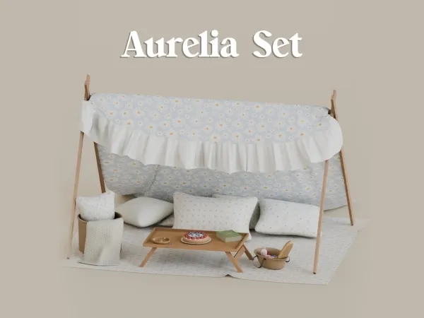 Alpha Aurelia Set by simsfinds - The Sims 4 Custom Content