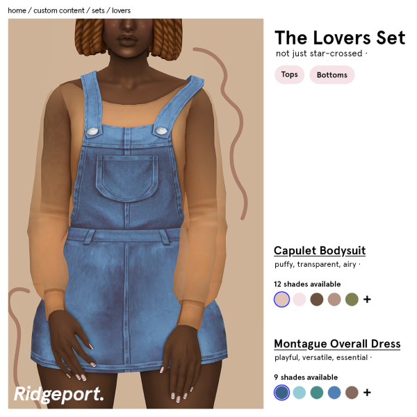 Maxis Match ridgeport The Lovers Set by simsfinds - The Sims 4 Custom Content
