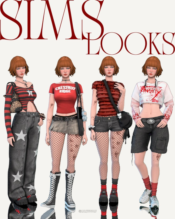 Mix Sims 4 Highschool OC Challenge 5 Maxie by simsfinds - The Sims 4 Custom Content