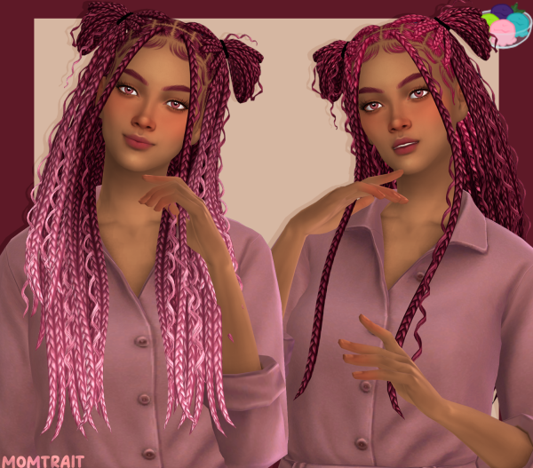 Maxis Match Goddess Set Alysea Recolor by simsfinds - The Sims 4 Custom Content