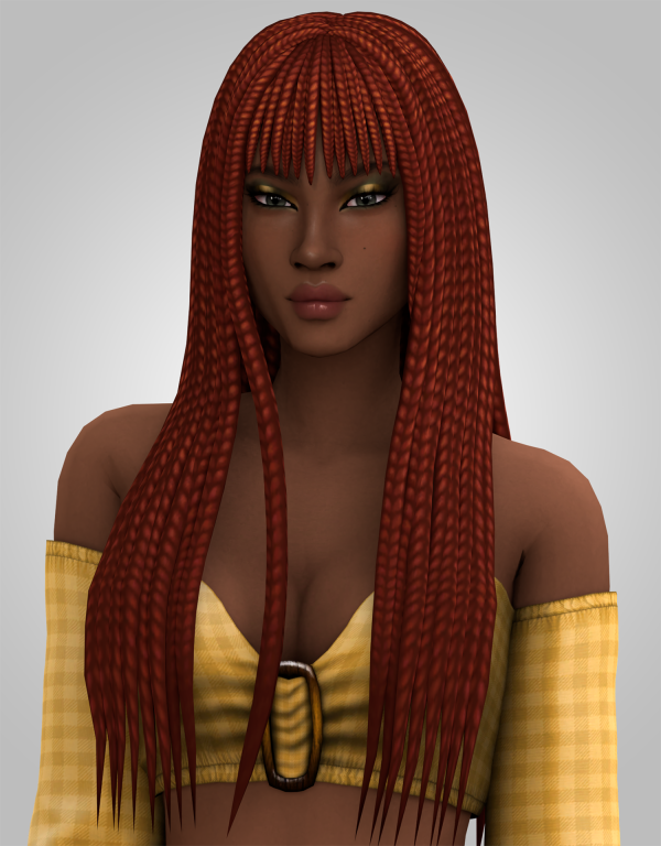 Maxis Match Jackie Hair by simsfinds - The Sims 4 Custom Content