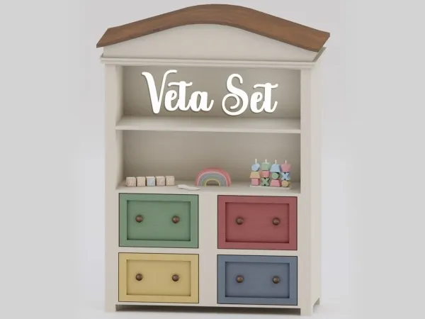 Alpha Veta Set by simsfinds - The Sims 4 Custom Content