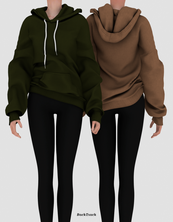 Alpha Aesthetic Hoodie by simsfinds - The Sims 4 Custom Content