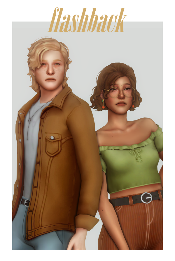 Maxis Match flashback pack by simsfinds - The Sims 4 Custom Content