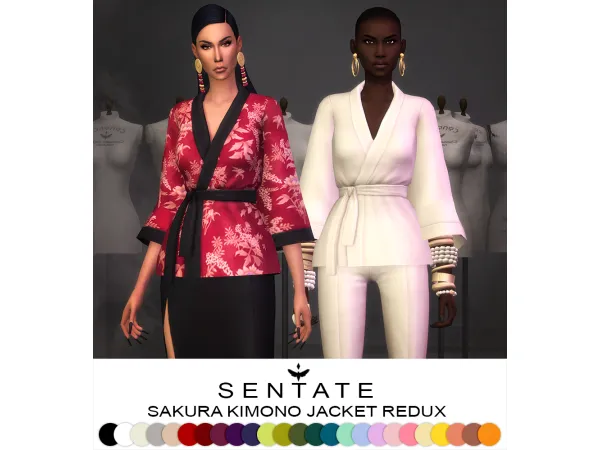 SAKURA KIMONO JACKET - 2021 REDUX by Sentate