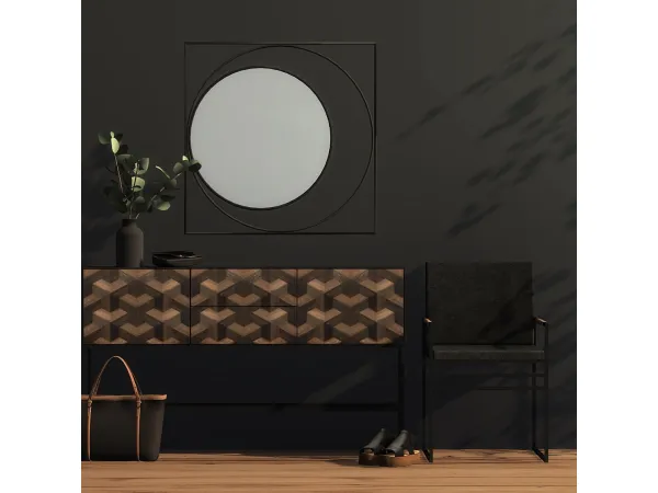 Alpha [heurrs] Barcelona Wall Mirror - The Sims 4 Custom Content