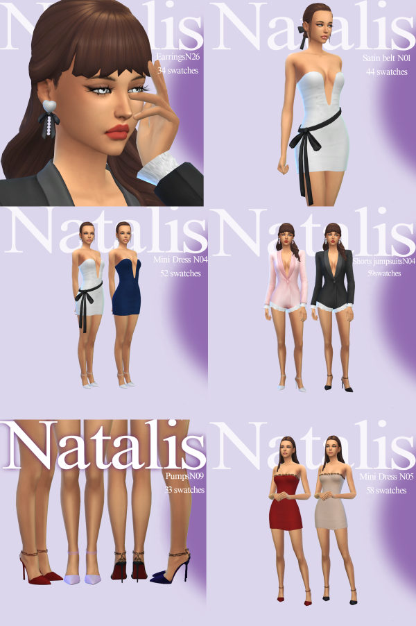 Maxis Match Women's clothing set for May 2025 by Natalis - The Sims 4 Custom Content