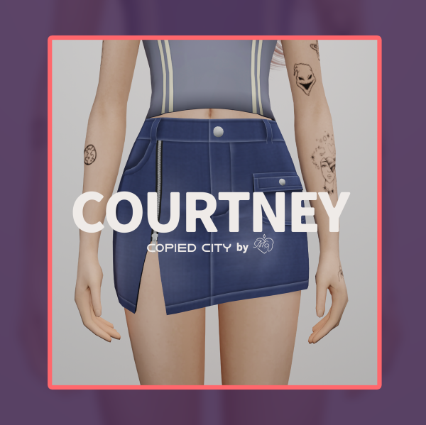 Maxis Match Courtney Skirt by simsfinds - The Sims 4 Custom Content