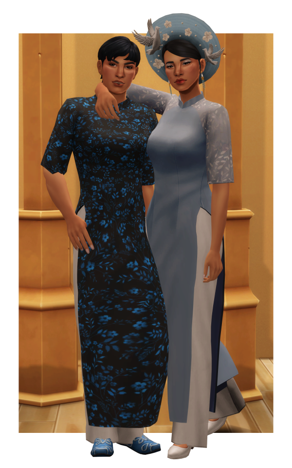Maxis Match Asian Affair Set by simsfinds - The Sims 4 Custom Content
