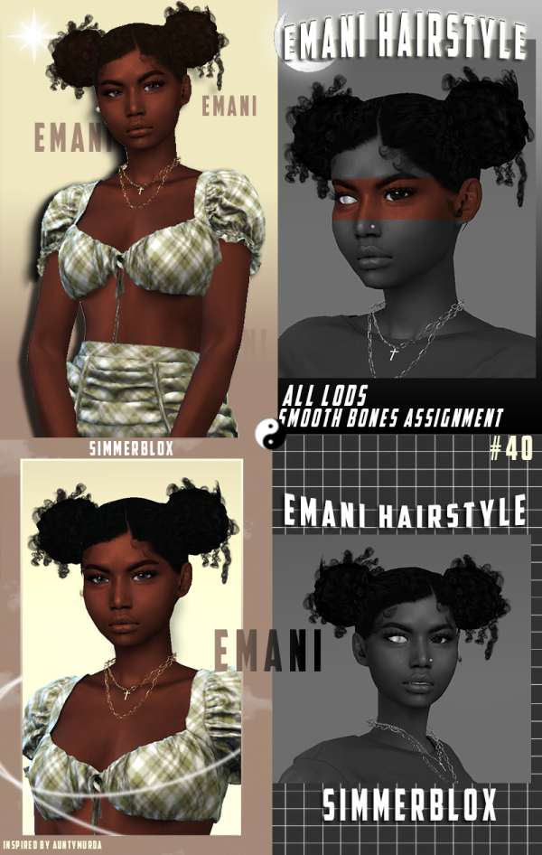 Alpha Emani 40 by simsfinds - The Sims 4 Custom Content