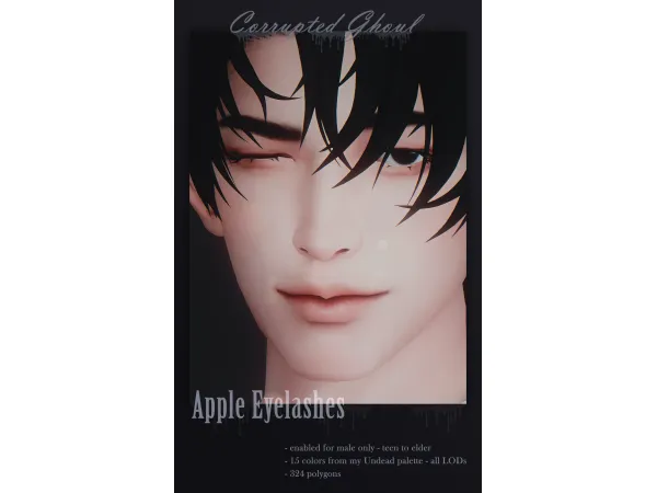 3D Eyelashes - Apple by o0corruptedghoul0o