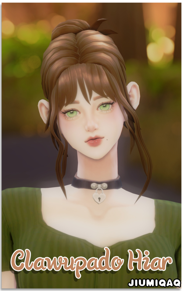 Maxis Match Clawupado Hair by simsfinds - The Sims 4 Custom Content