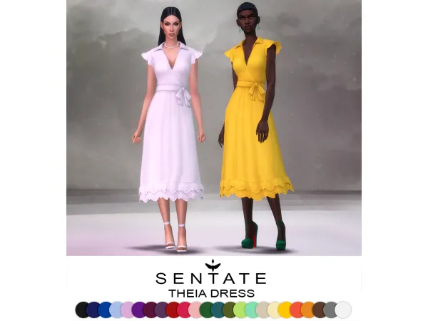 Theia Dress by sentate