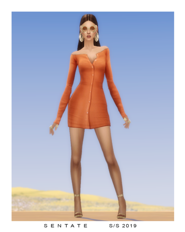 Maxis Match Evie Set SpringSummer 2019 by simsfinds - The Sims 4 Custom Content