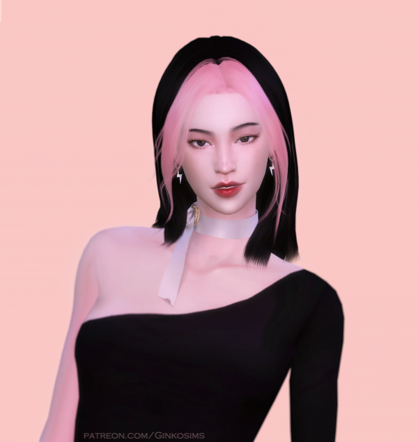 Alpha Female Hair G3 by simsfinds - The Sims 4 Custom Content