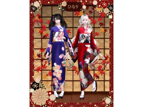 Alpha Hinari Set by usamarusims - The Sims 4 Custom Content