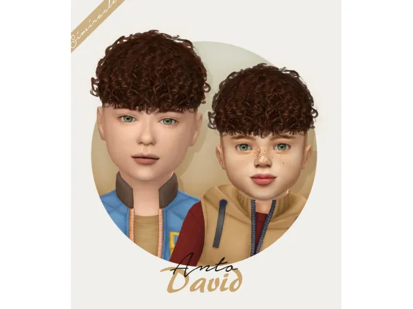Alpha Anto David - The Sims 4 Custom Content