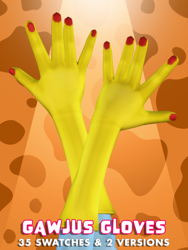 Maxis Match Gawjus Gloves by simsfinds - The Sims 4 Custom Content