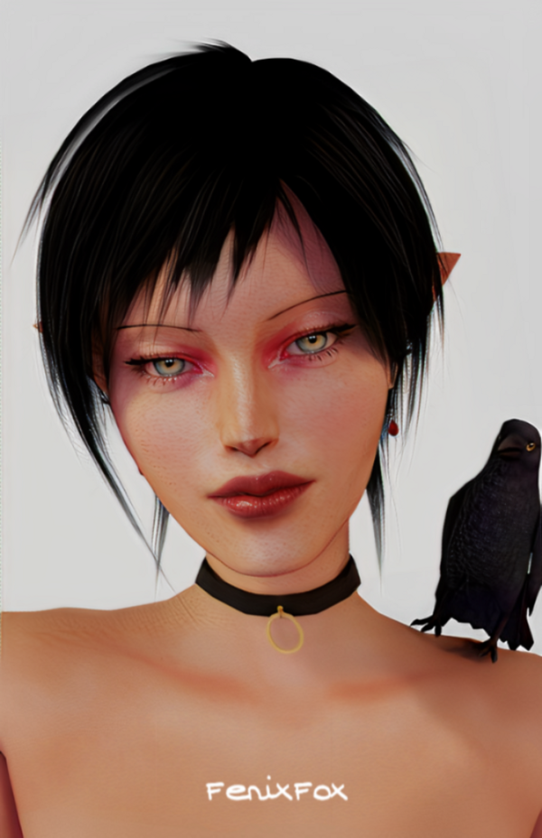 Alpha Cindy Maguire Evil Fairy by fenixfox - The Sims 4 Custom Content