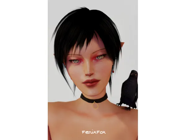 Alpha Cindy Maguire Evil Fairy - The Sims 4 Custom Content
