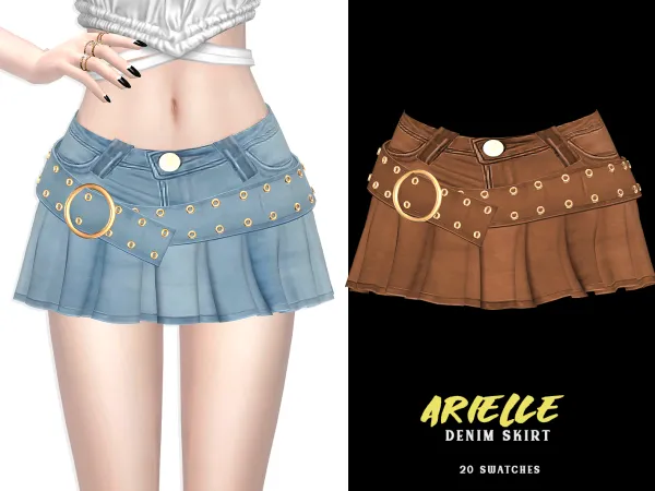 Arielle Denim Skirt