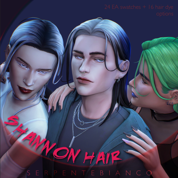 Maxis Match SHANNON HAIR by simsfinds - The Sims 4 Custom Content