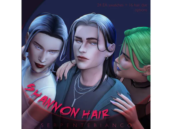SHANNON HAIR by SER_BIA